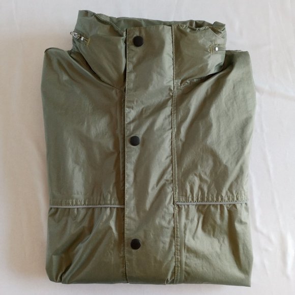 Wetskins waterproof full zip Jacket hidden Hood Size small runs big - Picture 9 of 9